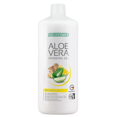 LR Aloes żel do picia imbir miód cytryna LR Lifetakt Immune Plus 1000ml Aloe Vera