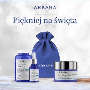 Ekskluzywny Aksamitny Woreczek ARKANA na prezent