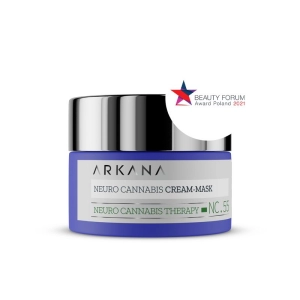 ARKANA Neuro Cannabis Cream-Mask Kanabisowa neuro krem-maska dla skór zestresowanych i dysfunkcyjnych 50 ml