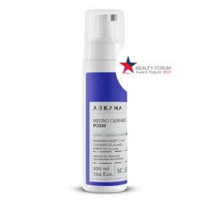 ARKANA Neuro Cannabis Foam Kanabisowa neuro-pianka do mycia dla skór zestresowanych i dysfunkcyjnych 200 ml