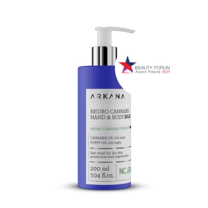 ARKANA Neuro Cannabis Hand & Body Balm Kanabisowy neuro-balsam do rąk i ciała 200 ml