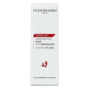 PODOPHARM SKINFLEX® Maska Do Dłoni i Stóp z Mikrosrebrem 75 ml