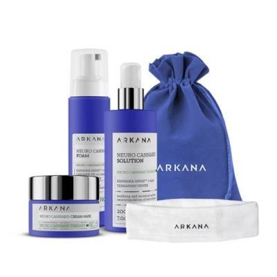 ARKANA CANNABIS SET – Ukojenie, regeneracja i bariera ochronna skóry
