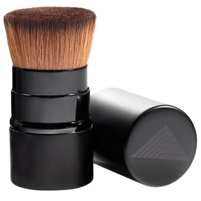 BIKOR Brush Black Oslo Podróżny Pędzel Do Podkładu Syntetyczne Włosie