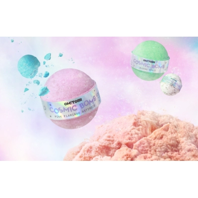 OH!TOMI Musująca kula do kąpieli Cosmic Bomb 130g Różne zapachy