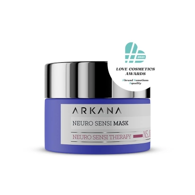 ARKANA Neuro Sensi Mask Neuro-maska na noc dla skór naczyniowych i ekstremalnie wrażliwych 50 ml