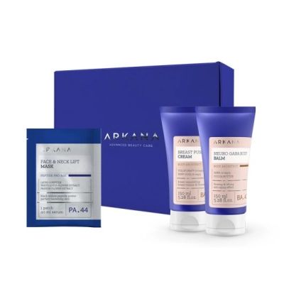 ARKANA Zestaw Kosmetyków Body & Face Care Terapia Liftingująca Twarzy i Ciała