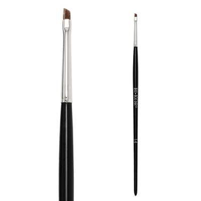 BIKOR PRO BRUSH N°14 EYE LINER Pędzel Do Eyelinera Skośny Naturalne Włosie