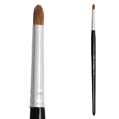 BIKOR Pro Brush N°16 Eyeshadows Pędzel Do Cieni Okrągła Skuwka Naturalne Włosie