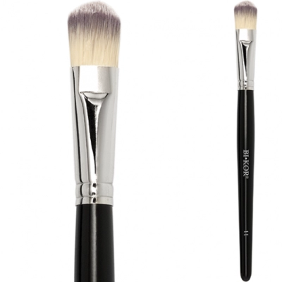 BIKOR PRO BRUSH N°11 COMPACT POWDER Pędzel Do Podkładu Płynnego Syntetyczne Włosie