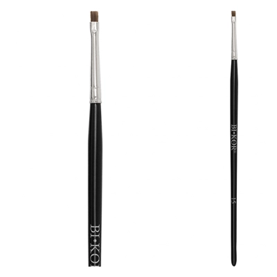 BIKOR PRO BRUSH N°15 EYE LINER Pędzel Do Eyelinera Prosty Naturalne Włosie