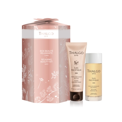 THALGO RELAXING BEAUTY KIT Zestaw Świąteczny Profesjonalnie Odżywczo-Relaksacyjny